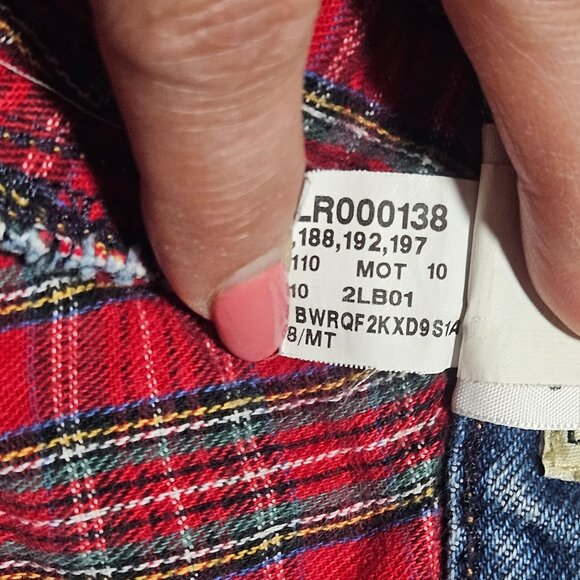 L.L. Bean Women's high rise Lined Jeans Blue 8 MT Cabincore Gorpcore Trail Fit - Picture 13 of 16